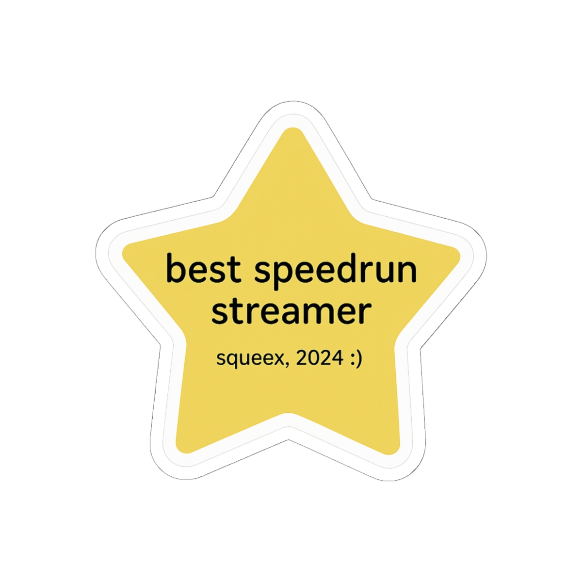Squeex Best Speedrun Streamer Star 2024