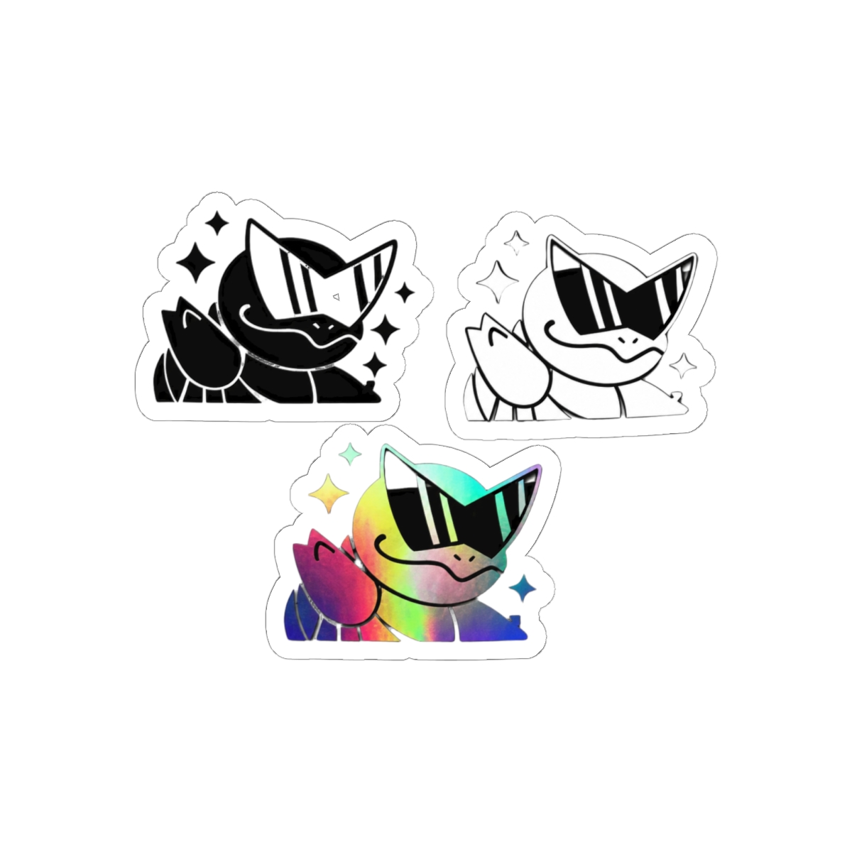 Squirtle Squad Sticker [LIQUIDATION SALE]